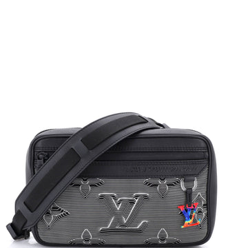 Expandable Messenger Bag Limited Edition 2054 Monogram Textile
