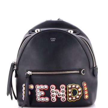 By The Way Backpack Logo Studded Leather Mini