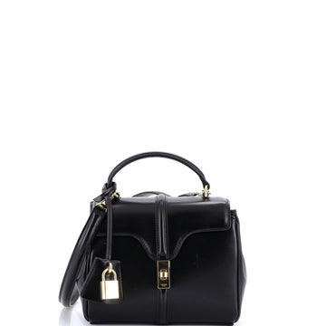 16 Top Handle Bag Smooth Calfskin Mini