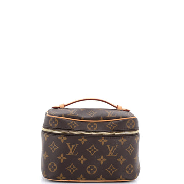 Nice Vanity Case Monogram Canvas Mini