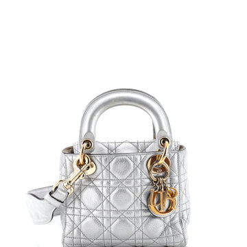 Lady Dior Bag Cannage Quilt Lambskin Mini