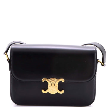 Triomphe Shoulder Bag Smooth Calfskin Medium