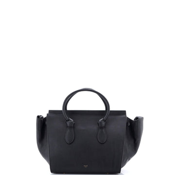 Tie Knot Tote Grainy Leather Small