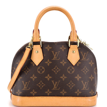 Alma Handbag Monogram Canvas BB