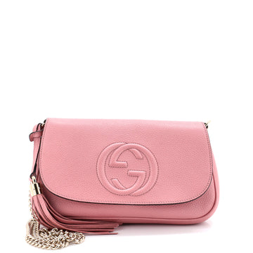 Soho Chain Crossbody Bag Leather Medium