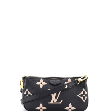 Multi Pochette Accessoires Bicolor Monogram Empreinte Giant