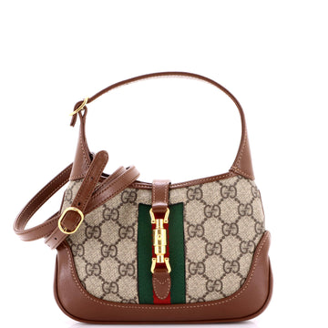 Jackie 1961 Hobo GG Coated Canvas Mini