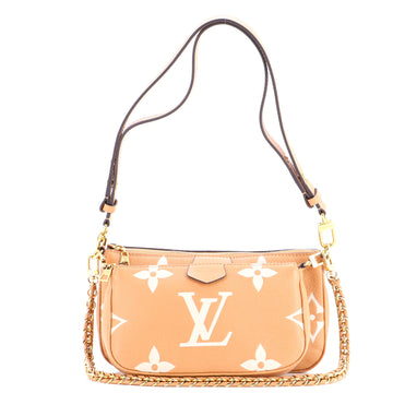 Multi Pochette Accessoires Bicolor Monogram Empreinte Giant