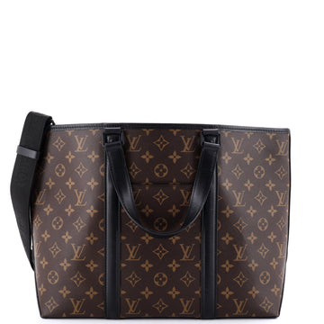 Weekend Tote Macassar Monogram Canvas PM