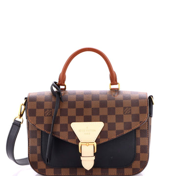 Beaumarchais Handbag Damier with Leather