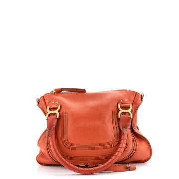 Marcie Satchel Leather Medium