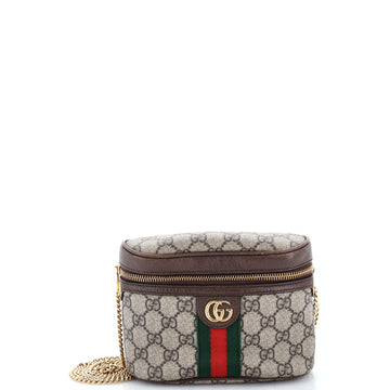 Ophidia Chain Belt Bag GG Coated Canvas Small