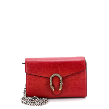 Dionysus Chain Wallet Leather with Embellished Detail Small