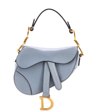 Saddle Handbag Leather Micro