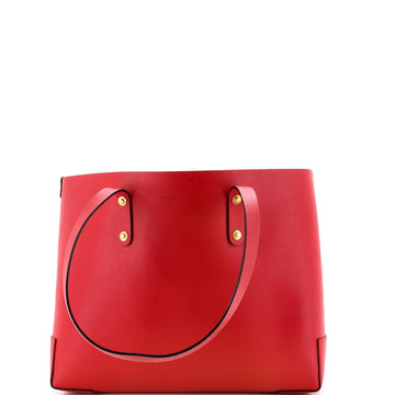 Crest Shopping Tote Leather Large