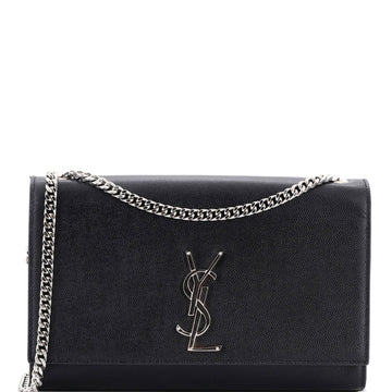 Classic Monogram Crossbody Bag Grainy Leather Medium