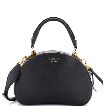 Sidonie Convertible Bowler Bag Saffiano Leather Medium