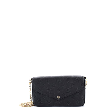 Felicie Pochette Monogram Empreinte Leather
