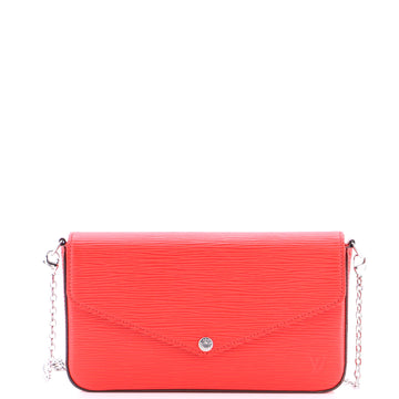 Felicie Pochette Epi Leather