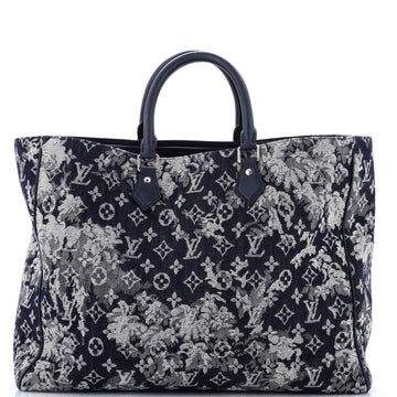 Grand Sac Bag Monogram Tapestry Canvas