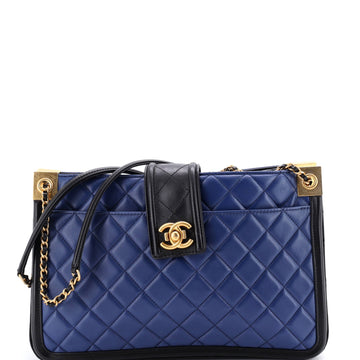 Elegant CC Tote Quilted Lambskin Medium