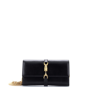 Jackie 1961 Continental Chain Wallet Leather