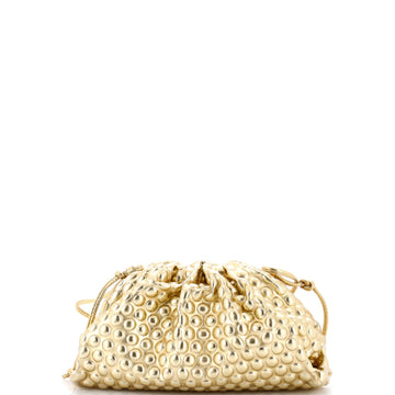 The Pouch Bubble Wrap Textured Leather Mini