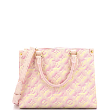 OnTheGo Tote Stardust Monogram Empreinte Leather PM
