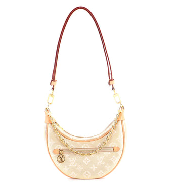 Loop Handbag Monoglam Jacquard Canvas