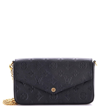 Felicie Pochette Monogram Empreinte Leather