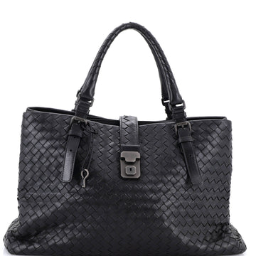 Roma Bag Intrecciato Nappa Large