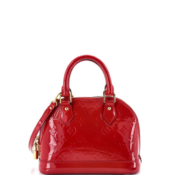 Alma Handbag Monogram Vernis BB
