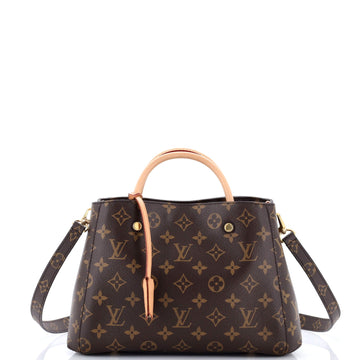 Montaigne Handbag Monogram Canvas BB