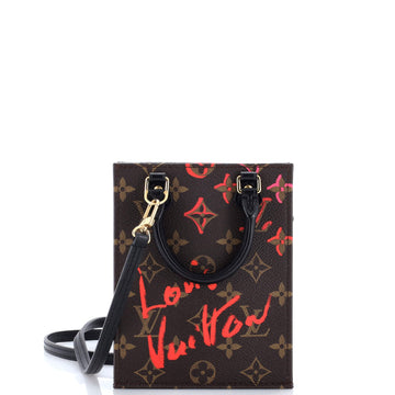 Petit Sac Plat Bag Limited Edition Fall in Love Monogram Canvas