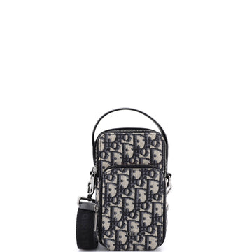Rider Crossbody Pouch Oblique Canvas Micro