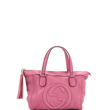 Soho Zip Tote Leather Small