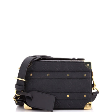 x NBA Handle Trunk Bag Monogram Embossed Leather