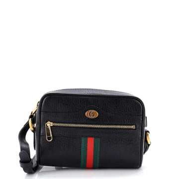 Ophidia Shoulder Bag Leather Mini
