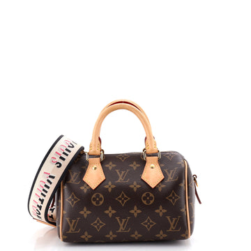 Speedy Bandouliere Bag Monogram Canvas 20
