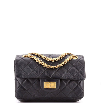 Reissue 2.55 Flap Bag Quilted Aged Calfskin Mini
