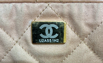 22 Chain Hobo Quilted Leather Medium