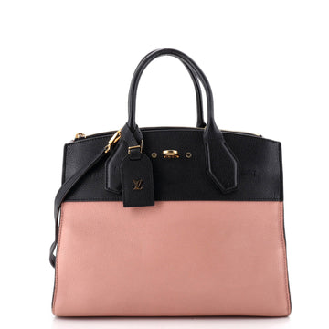 City Steamer Handbag Leather MM