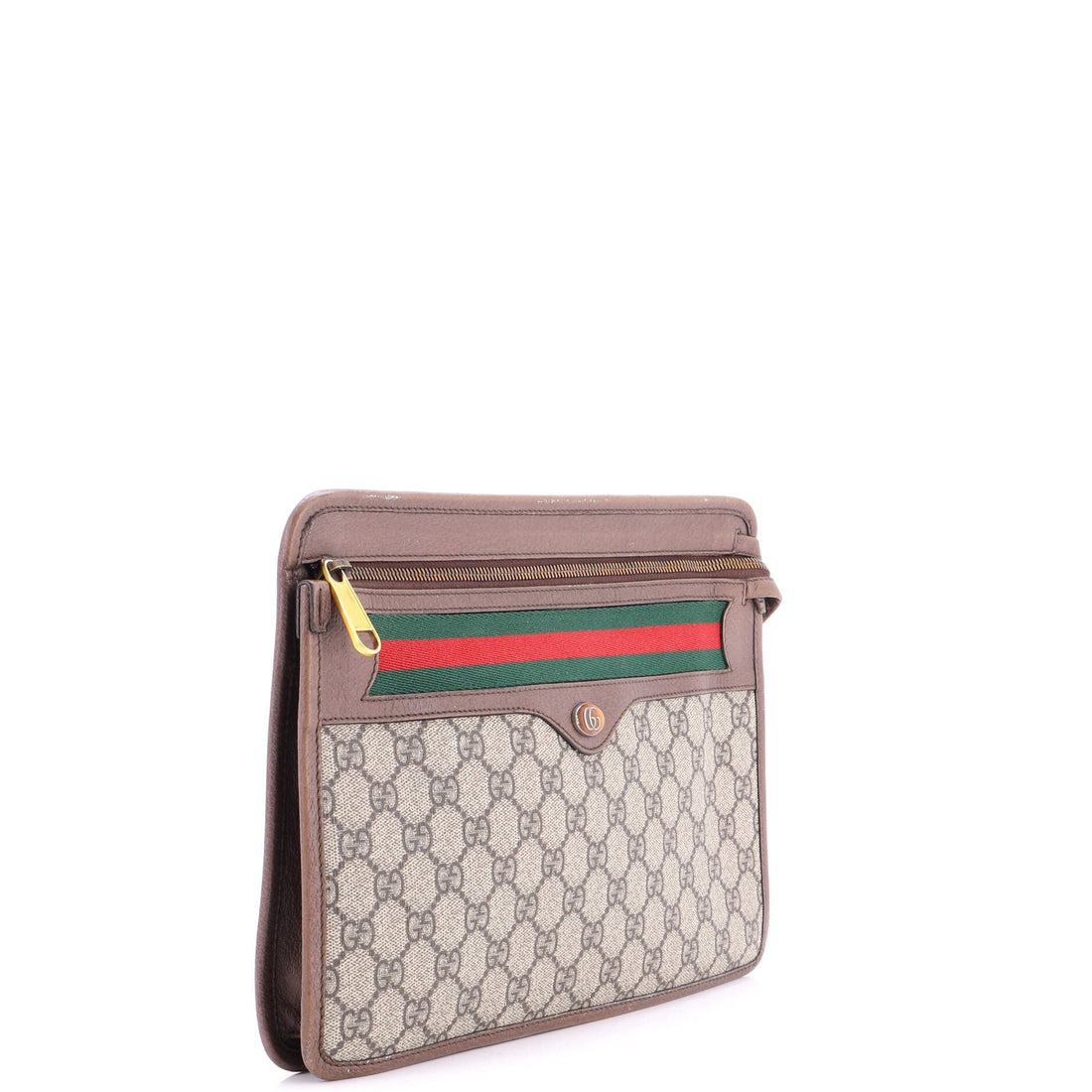 Ophidia Documents Holder GG Coated Canvas Small