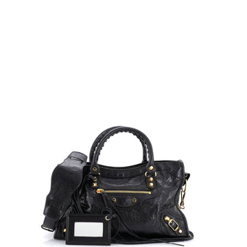 City Classic Studs Bag Leather Small
