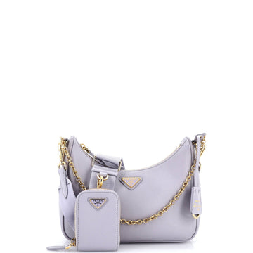 Re-Edition 2005 Shoulder Bag Saffiano Leather Small