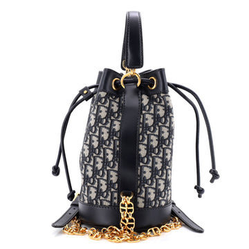 Drawstring Backpack Oblique Canvas Small