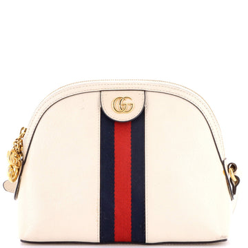 Ophidia Dome Shoulder Bag Leather Small