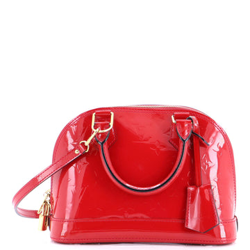 Alma Handbag Monogram Vernis BB