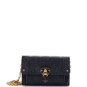 Vavin Chain Wallet Monogram Empreinte Leather