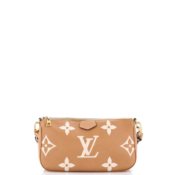 Multi Pochette Accessoires Bicolor Monogram Empreinte Giant